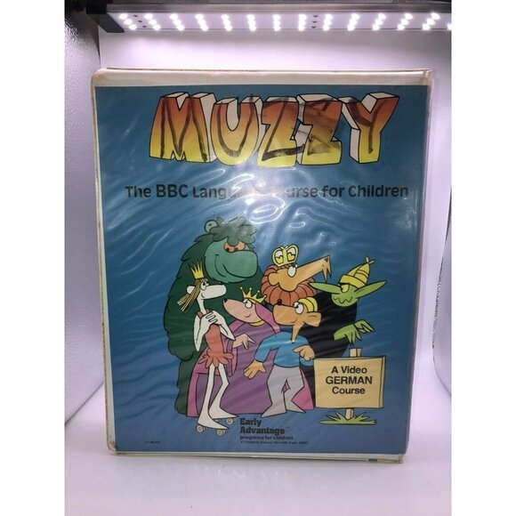 Muzzy Video German Early Advantage BBC Language Course For Children 1990 VHS - Picture 4 of 5